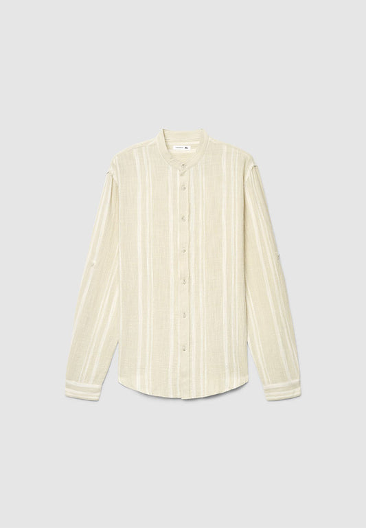 Men's Striped Korean Shirt