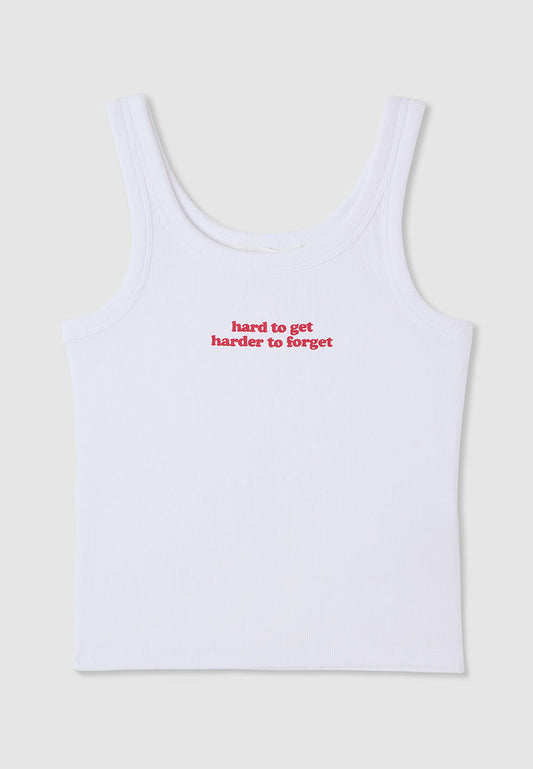 Women's Tank Top with Front lettering
