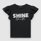 Kids Girls Short-sleeved T-shirt