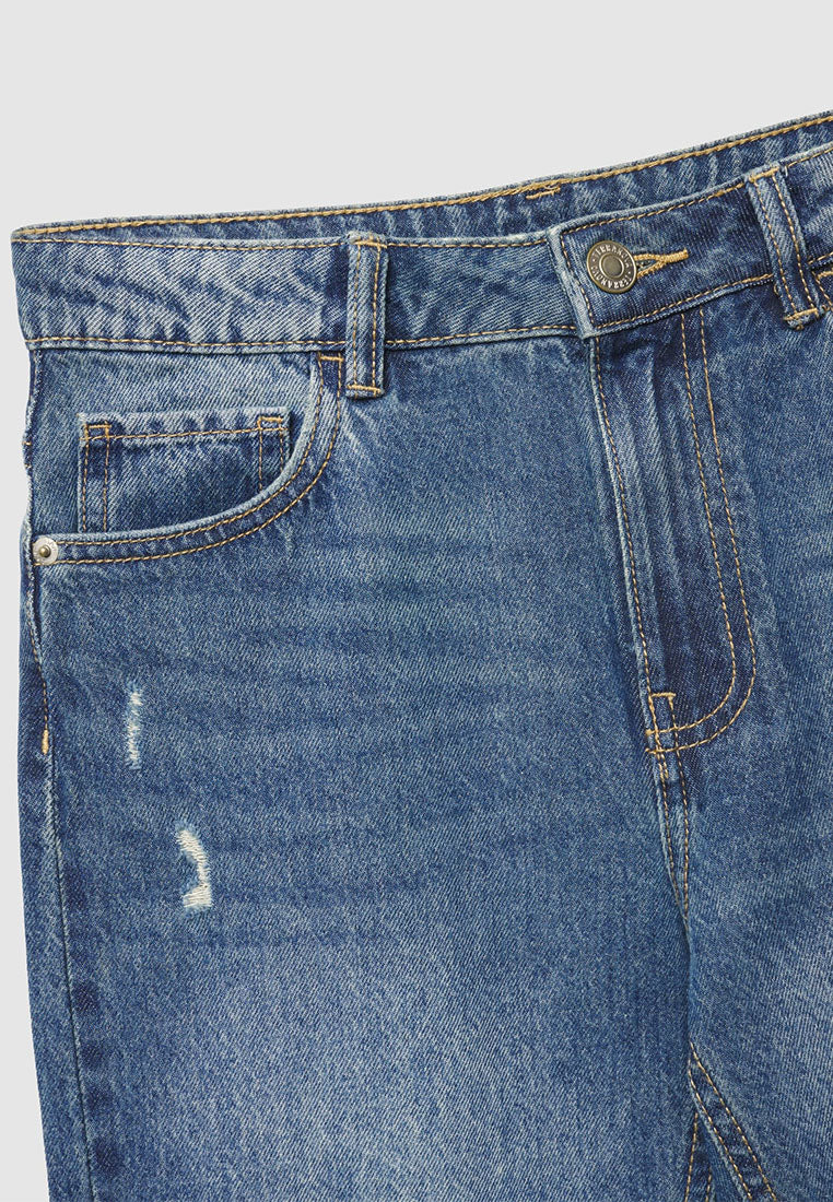 Relaxed Ripped Jeans for Boys
