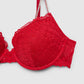 Women's Padded lace bra