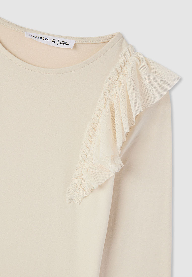 Kids Girls Long-sleeved T-shirt