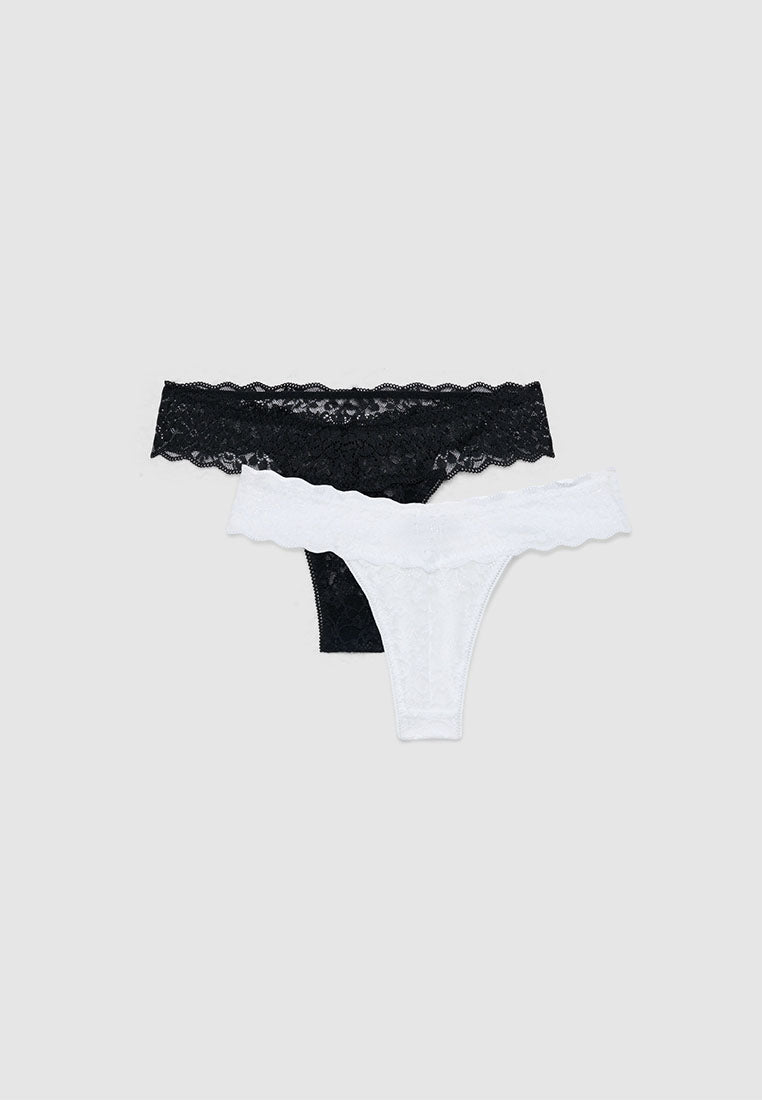 Women's Pack of 2 Floral Lace Bikini