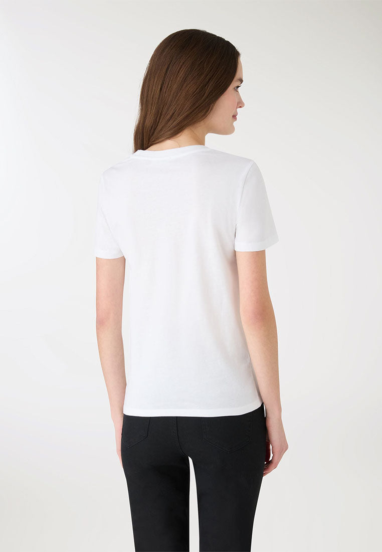Women's Embroidered Short Sleeve T-Shirt