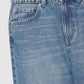 Women's Wide Leg Mid-Wash Denim Jeans