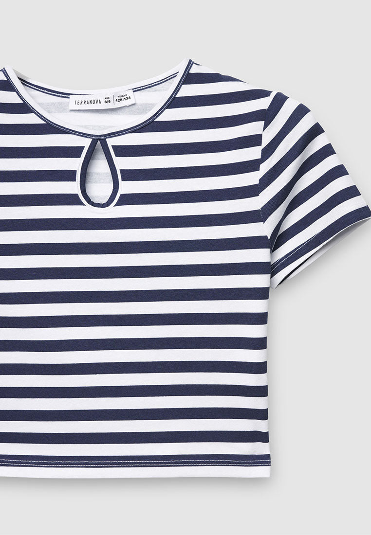 Kids Girls Short-sleeved T-shirt