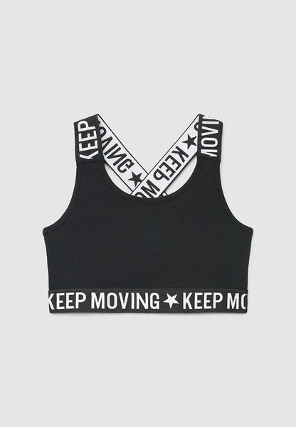 Sports Crop Top for Girls