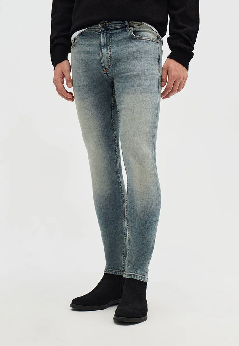 Men's Five-Pocket Skinny Jeans