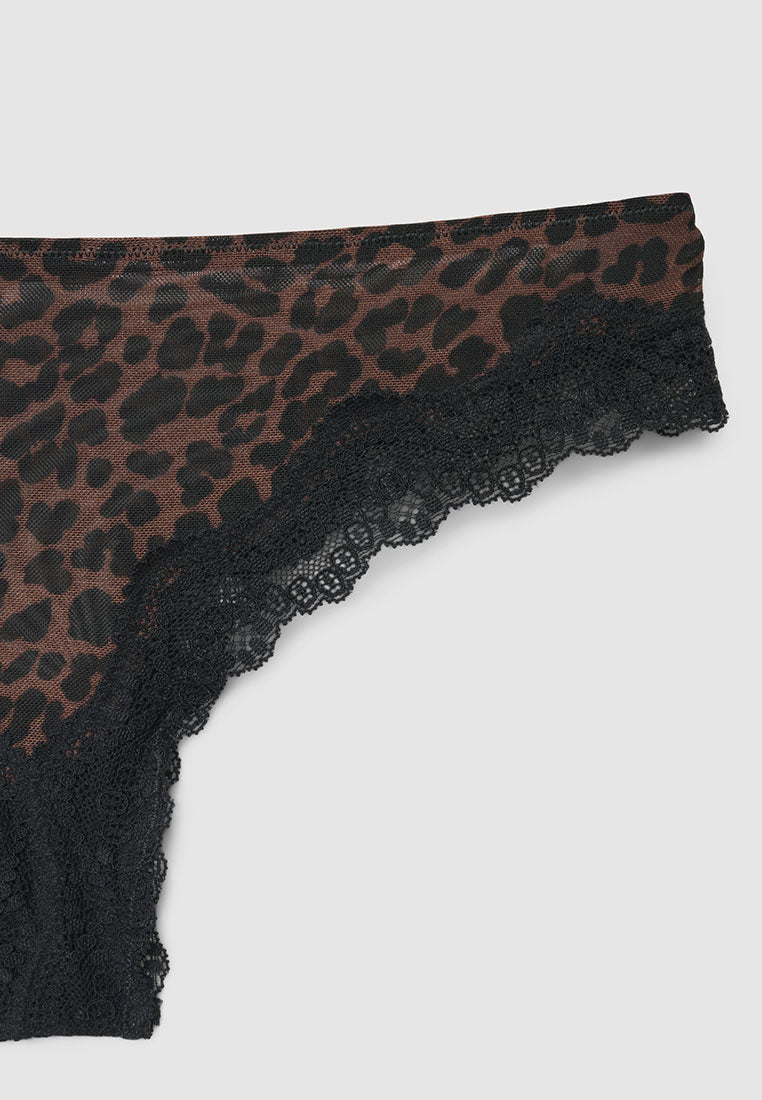 Women's Trendy Leopard Pattern Bikini Bottoms