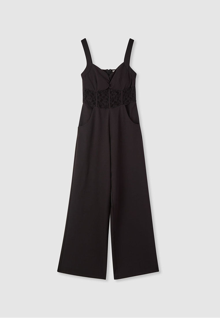 Women's Lace Corset Jumpsuit