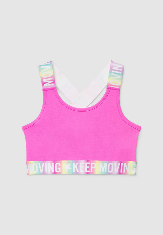 Sports Crop Top for Girls