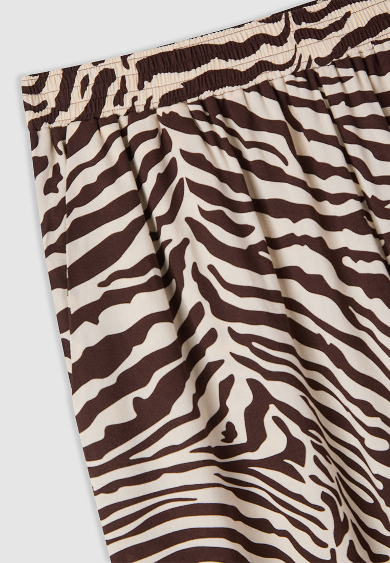 Women's Wide Leg Cropped Trousers
