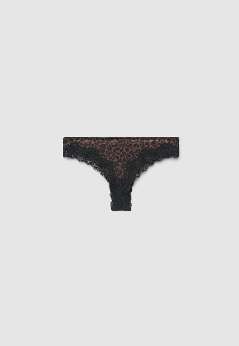 Women's Trendy Leopard Pattern Bikini Bottoms