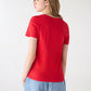 Women's Embroidered Short Sleeve T-Shirt