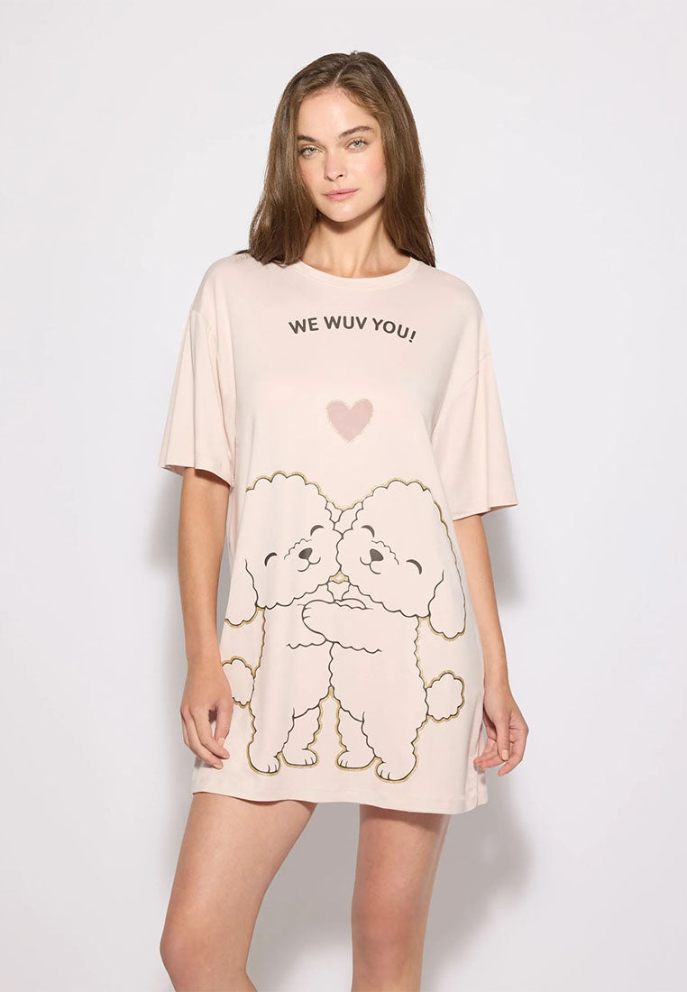 Women Printed Short Sleeves T-shirt