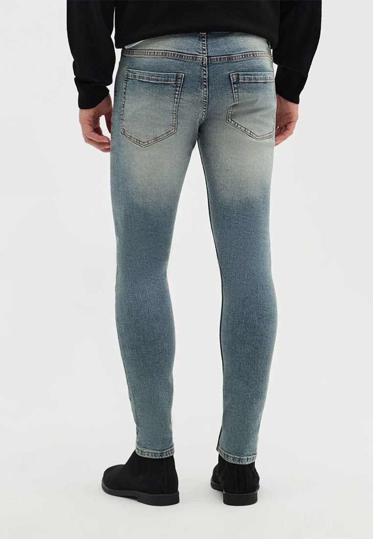 Men's Five-Pocket Skinny Jeans