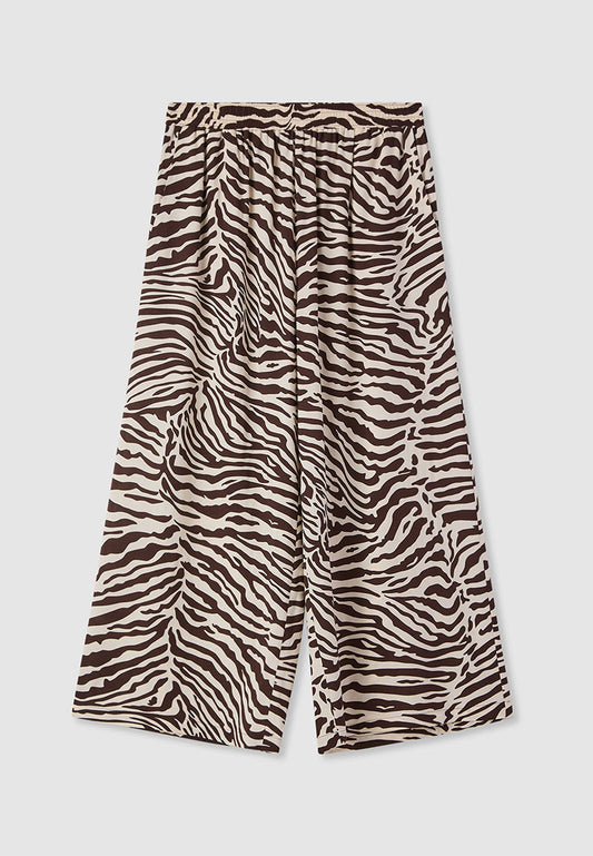 Women's Wide Leg Cropped Trousers