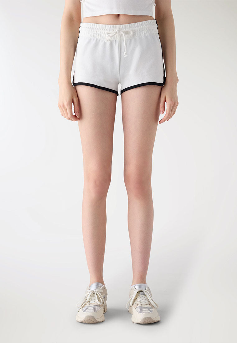 Women's Two-tone Tracksuit Shorts