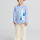 Kids Girls Long-sleeved T-shirt
