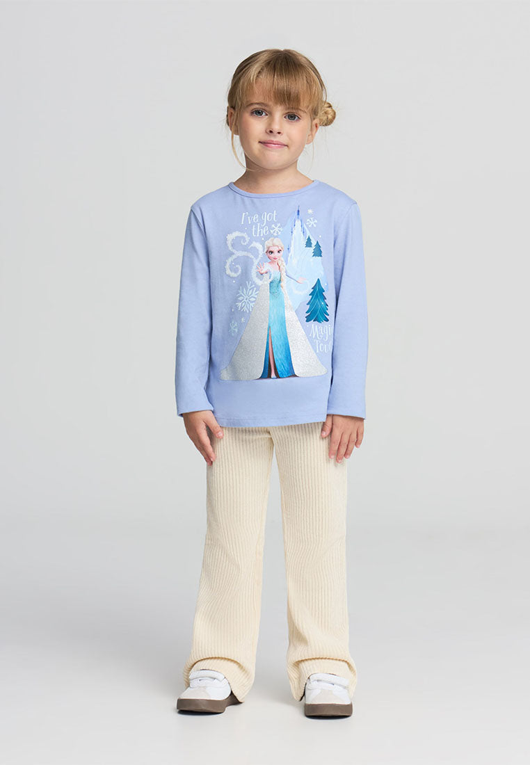 Kids Girls Long-sleeved T-shirt