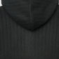 Women's Cropped cardigan with hood and zip