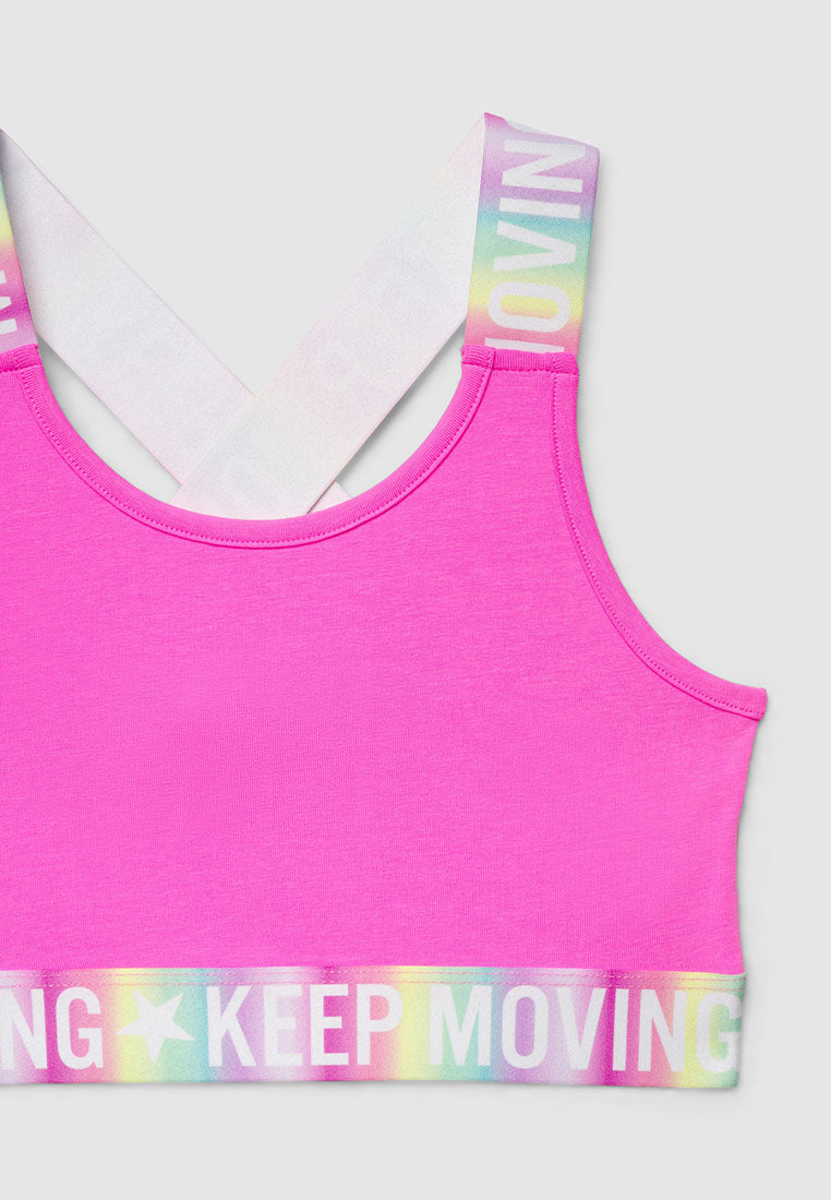 Sports Crop Top for Girls