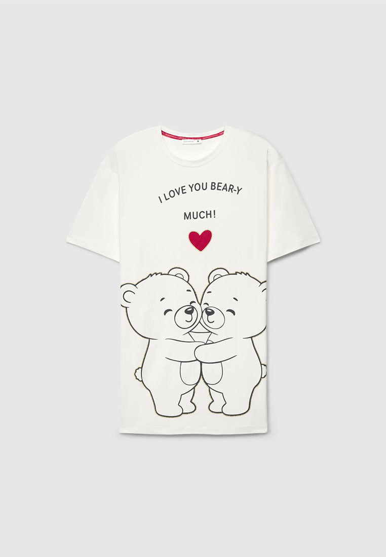 Women Printed Short Sleeves T-shirt