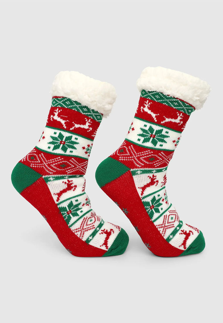 Men's Padded Christmas Socks