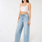 Women's Barrel jeans with drawstring