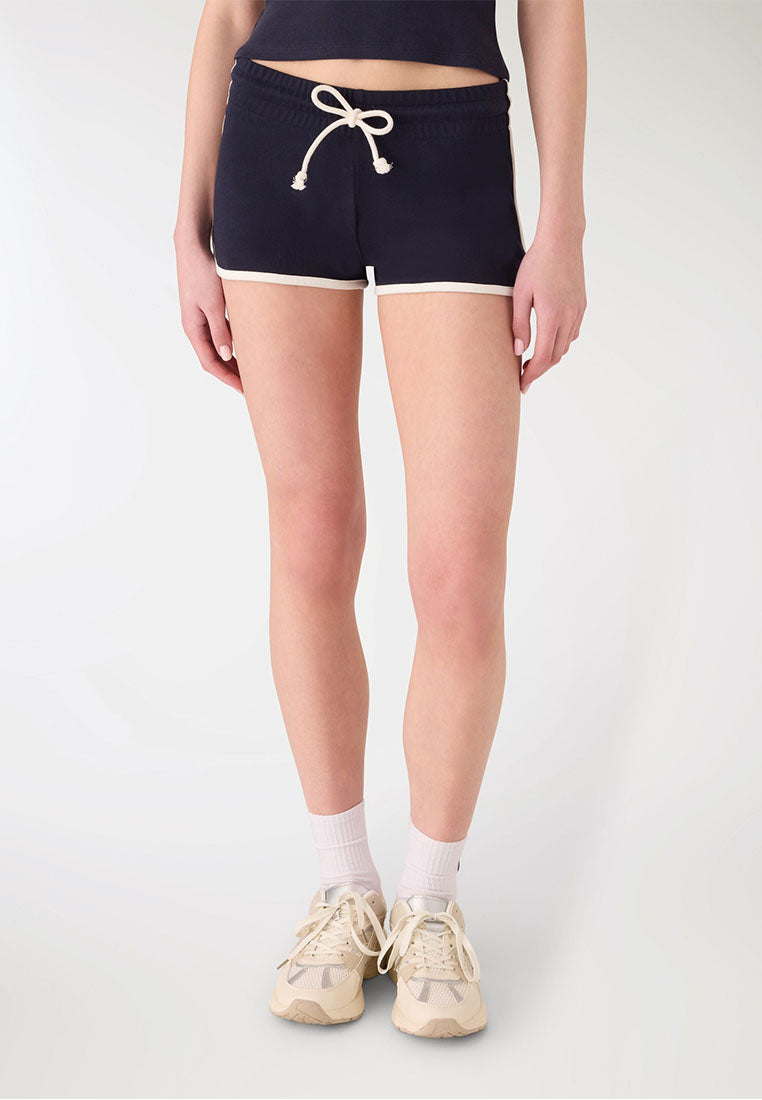 Women's Two-tone Tracksuit Shorts