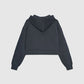 Women's Cropped Hoodie Sweatshirt