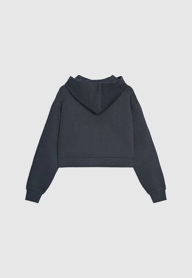 Women's Cropped Hoodie Sweatshirt