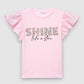 Kids Girls Short-sleeved T-shirt
