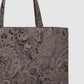 Women's Shopper tote with paisley print