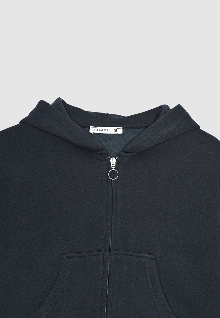 Women's Cropped Hoodie Sweatshirt