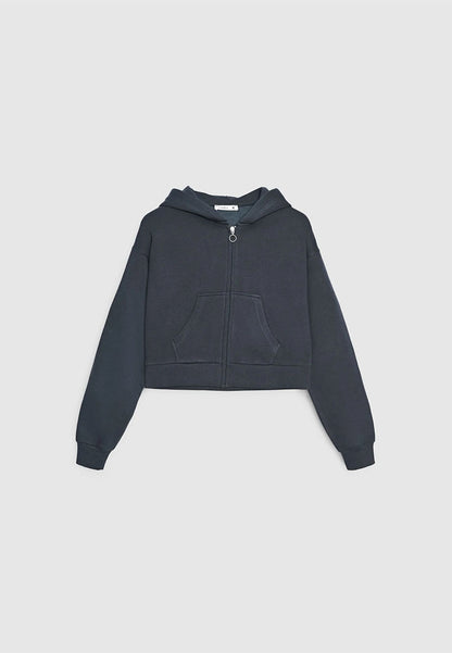 Women's Cropped Hoodie Sweatshirt