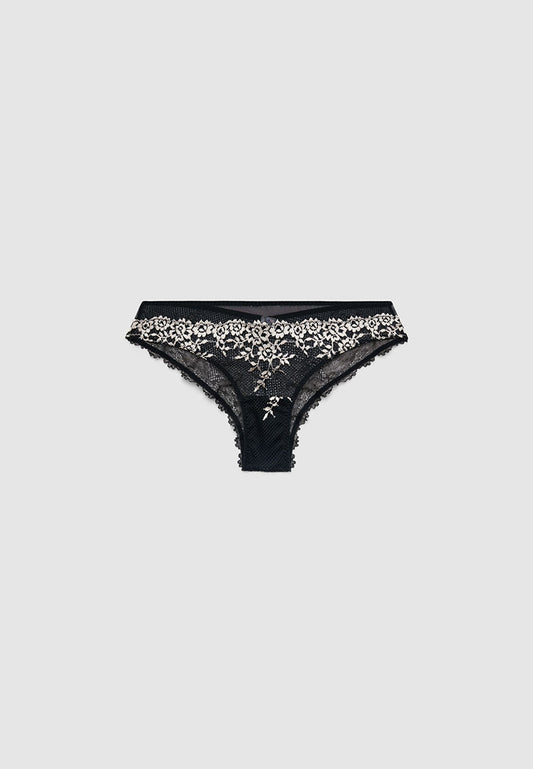 Women's Floral Lace Bikini Bottom
