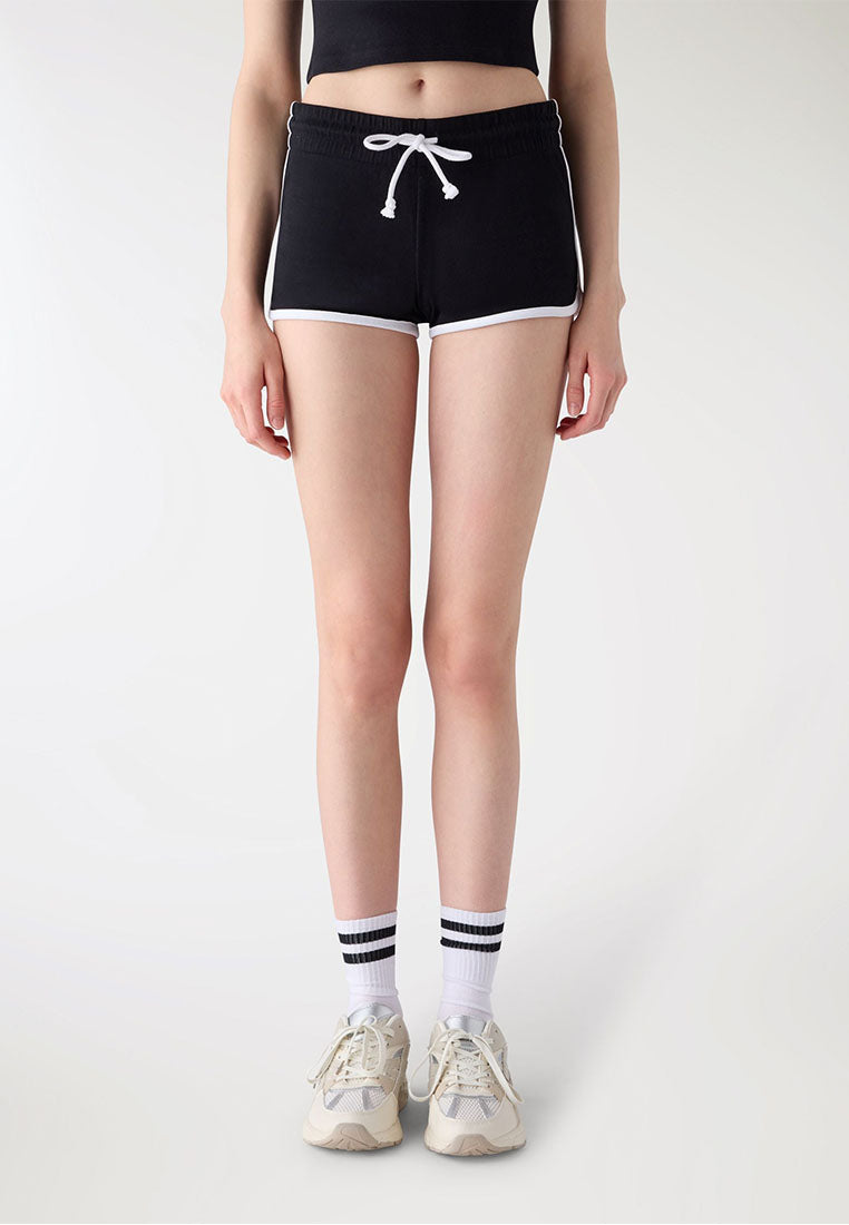 Women's Two-tone Tracksuit Shorts