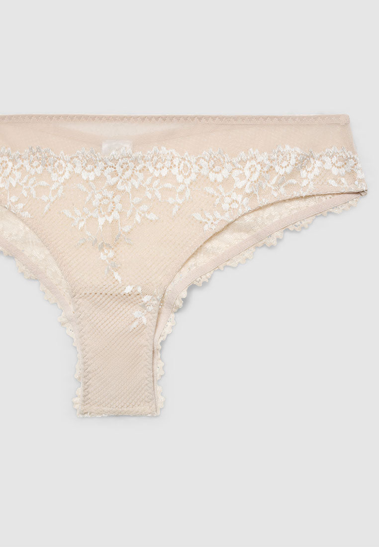 Women's Floral Lace Bikini Bottom