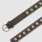 Women's Belt with studs and eyelets