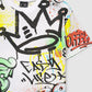 All-over Graffiti Print T-shirt