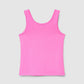 Wide-strap solid-colour Top for Girls