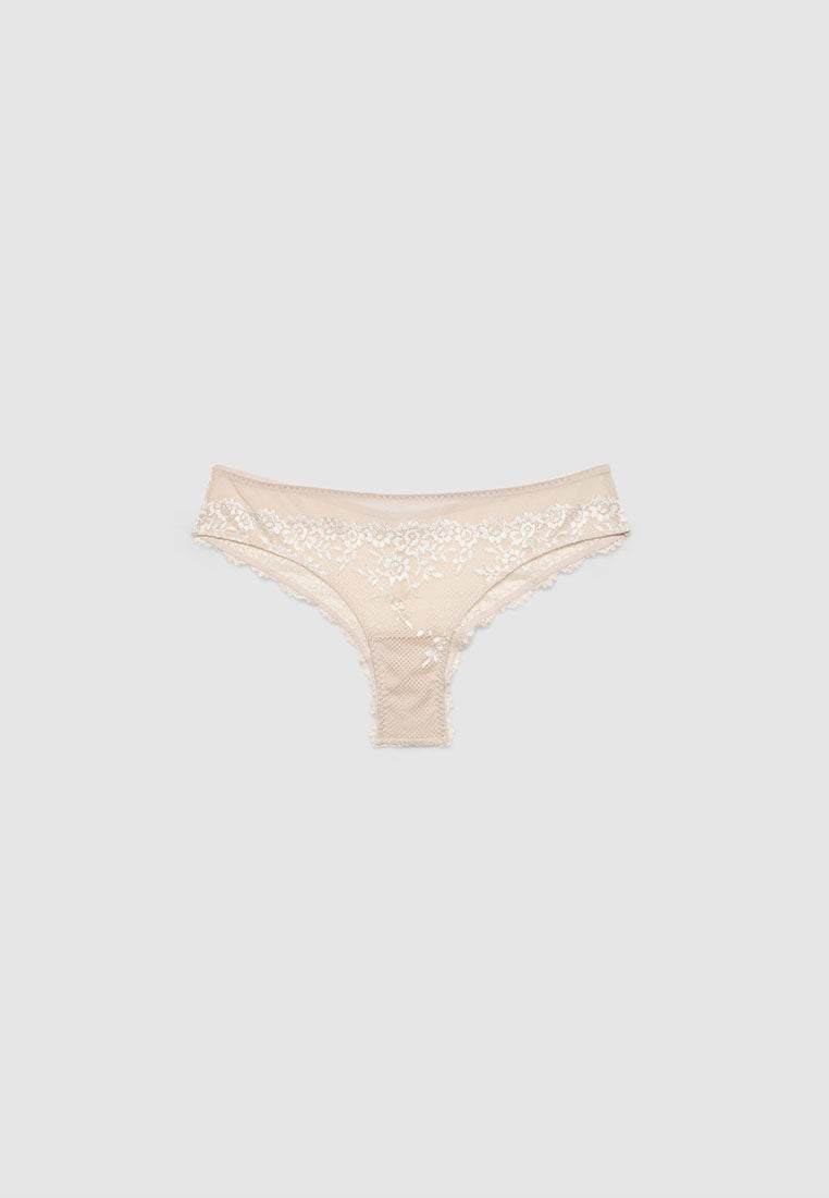 Women's Floral Lace Bikini Bottom