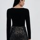 Women's Body T-shirt with cups and lace details