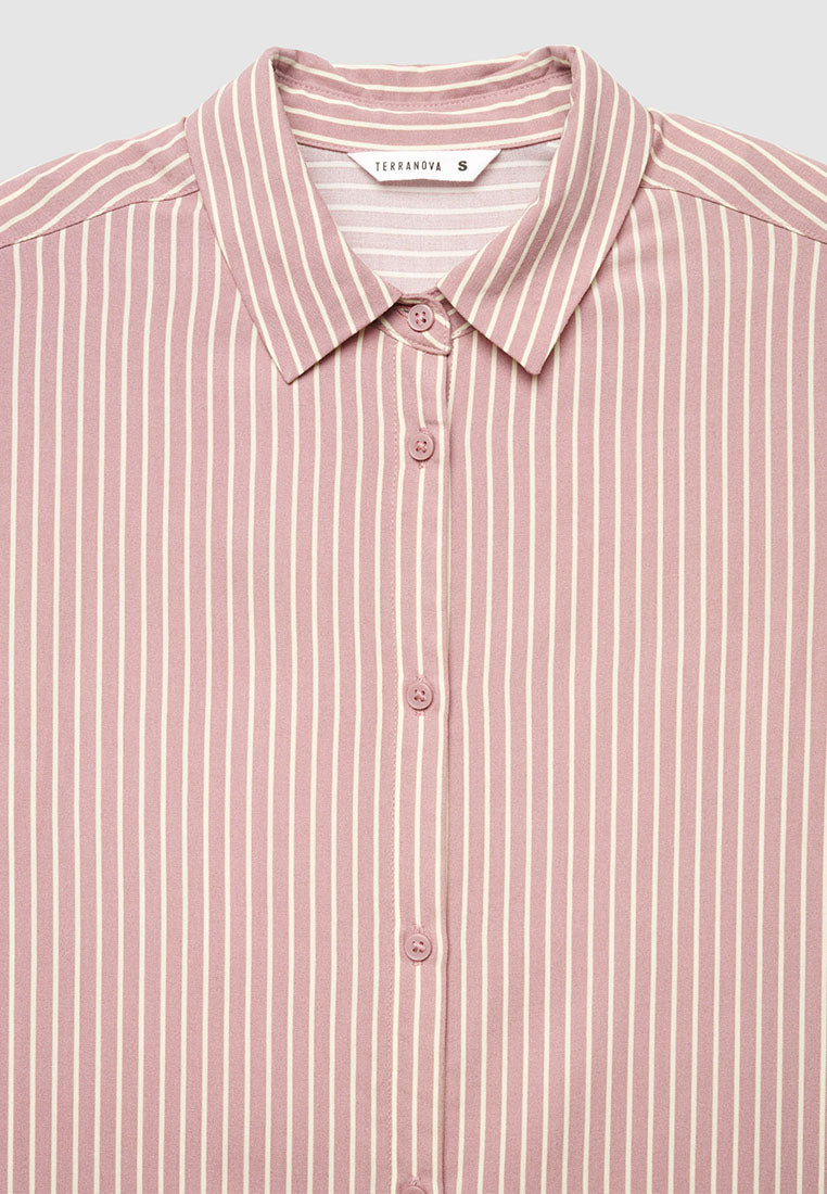 Women's Wide Striped Shirt