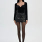 Women's Body T-shirt with cups and lace details