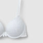 Women's Floral Lace Push-Up Bra