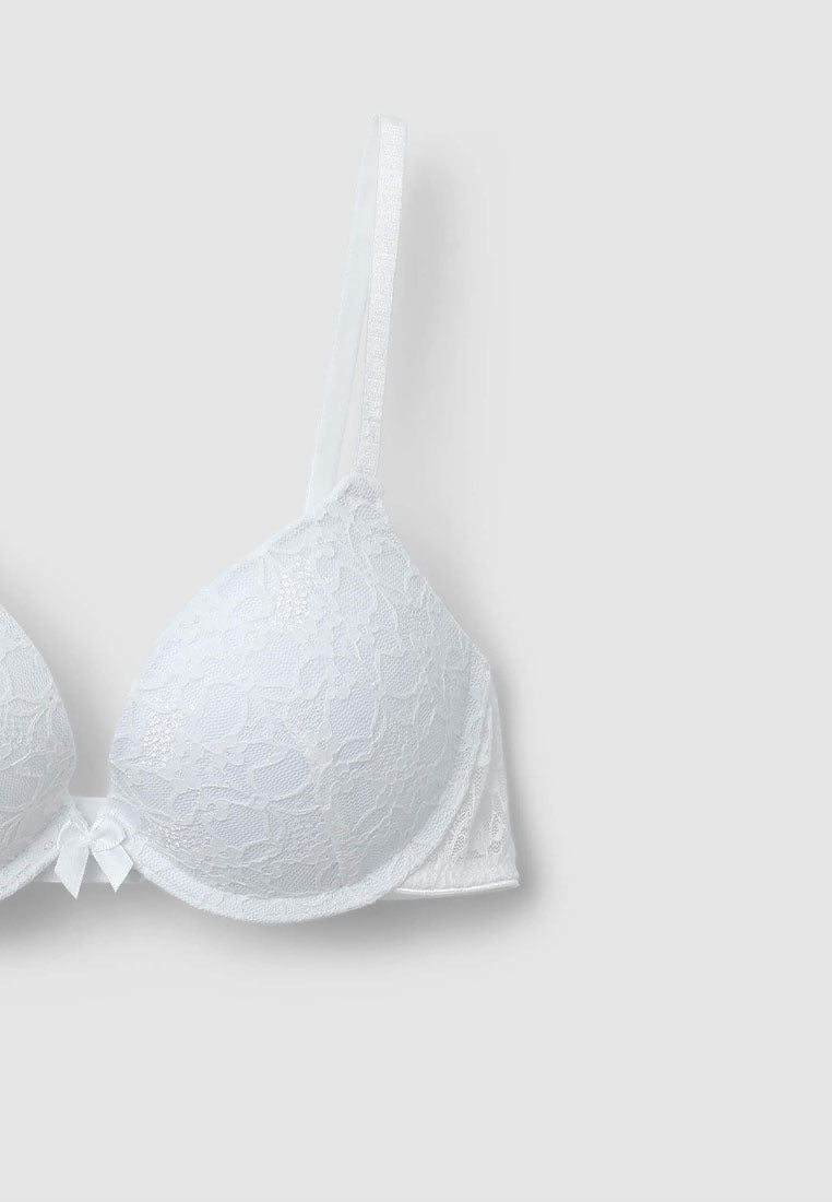 Women's Floral Lace Push-Up Bra