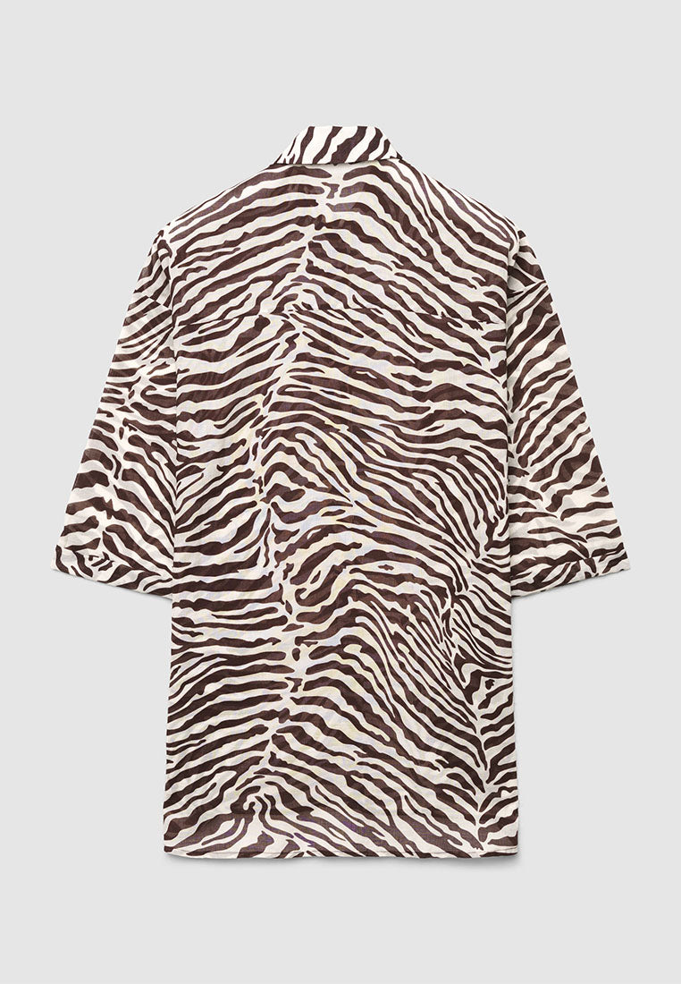 Women's Animal Patterned Shirt