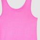 Wide-strap solid-colour Top for Girls
